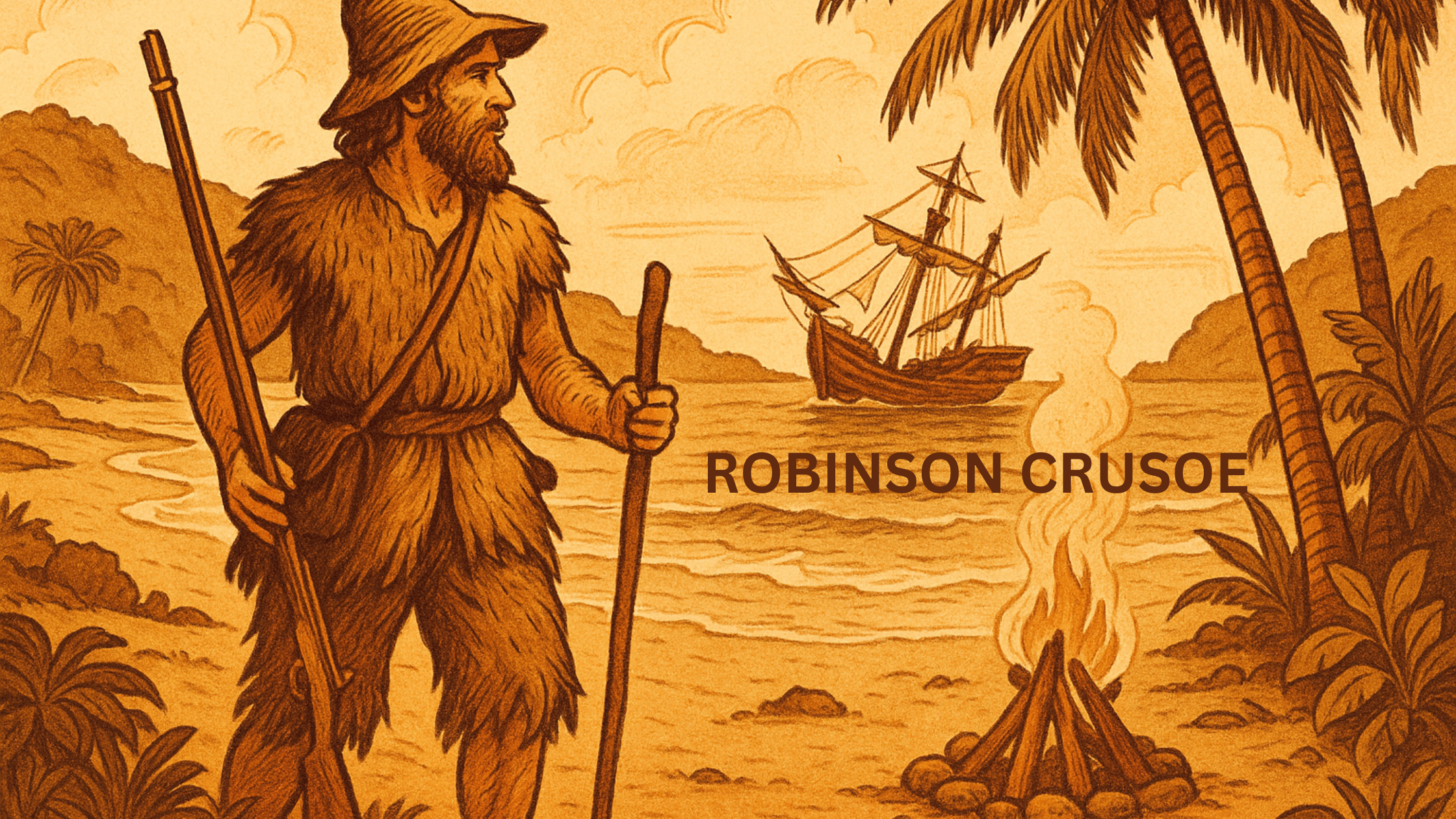Robinson Crusoe : Summary, Themes & Critical Analysis