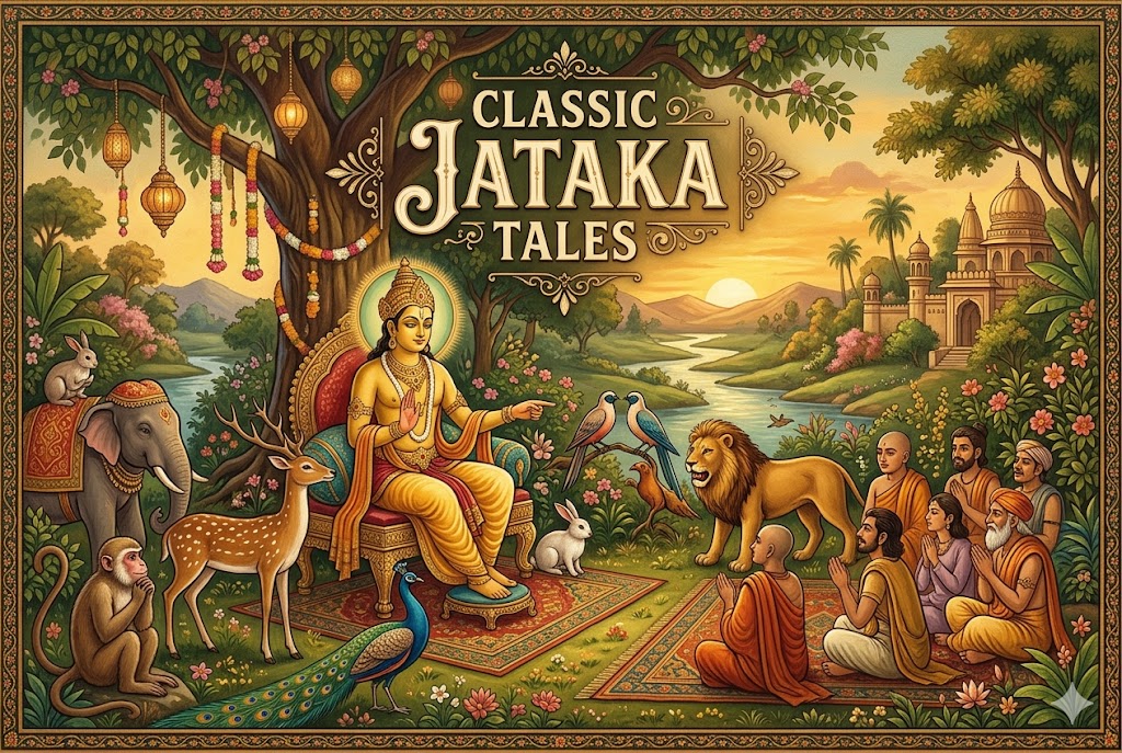 IMAGE OF JATAKA TALES 